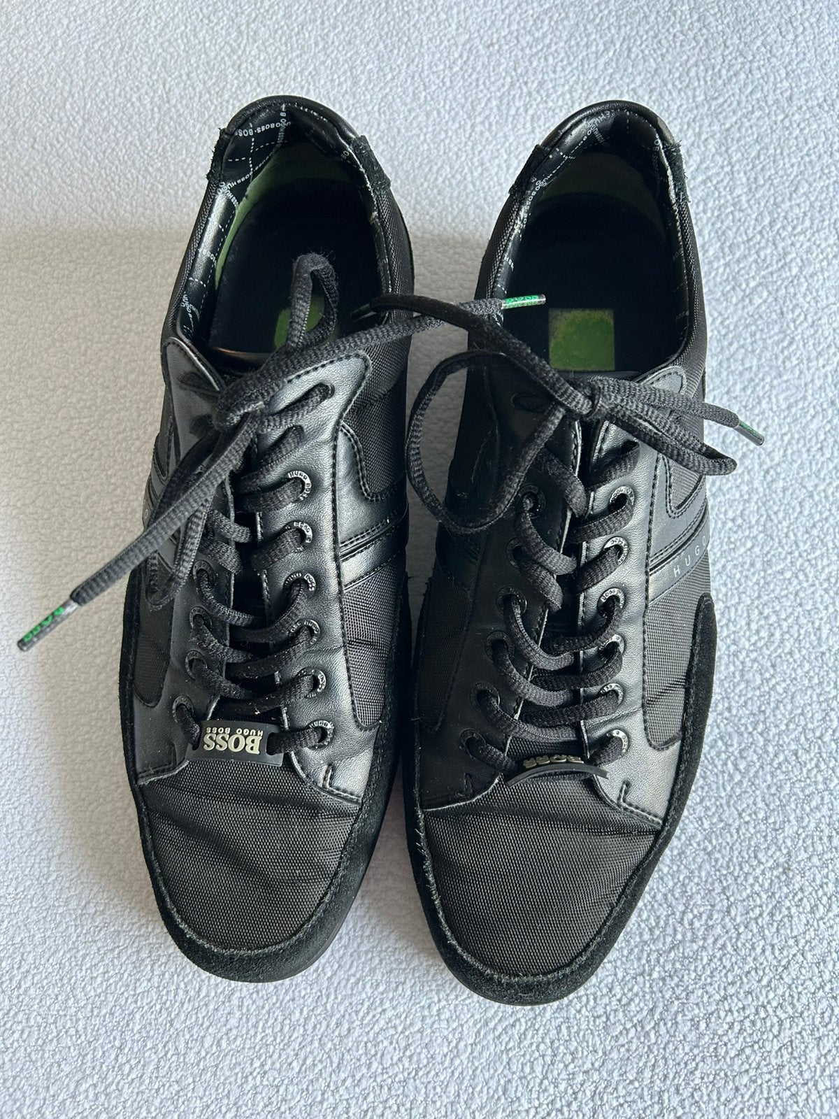 Hugo Boss sneakers, Verzenden, Zwart, Sneakers of Gympen, Zo goed als nieuw