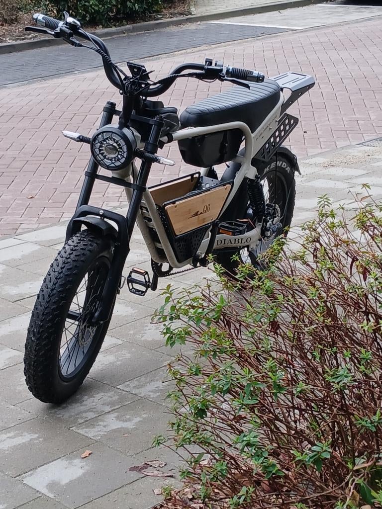 Diablo Fatbike - Zo goed als nieuw, slechts 1600 km gereden, Fietsen en Brommers, Elektrische fietsen, Ophalen of Verzenden, Zo goed als nieuw