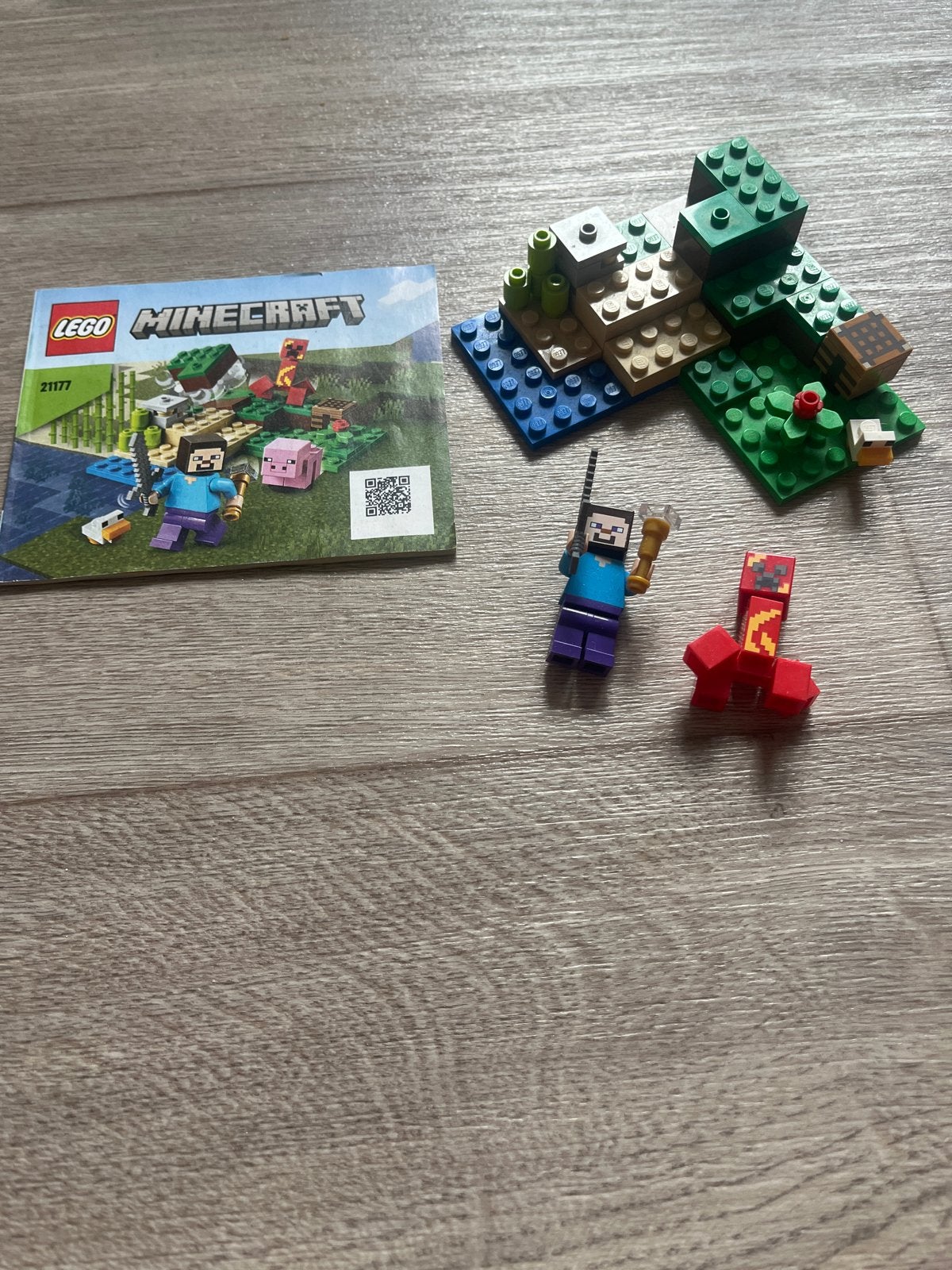 Lego Minecraft 21177 De Creeper Hinderlaag, Ophalen, Gebruikt, Minecraft, Lego