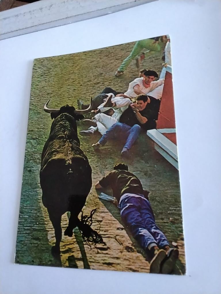 STIERENGEVECHT. SPANJE, Ophalen of Verzenden, 1960 tot 1980, Klederdracht