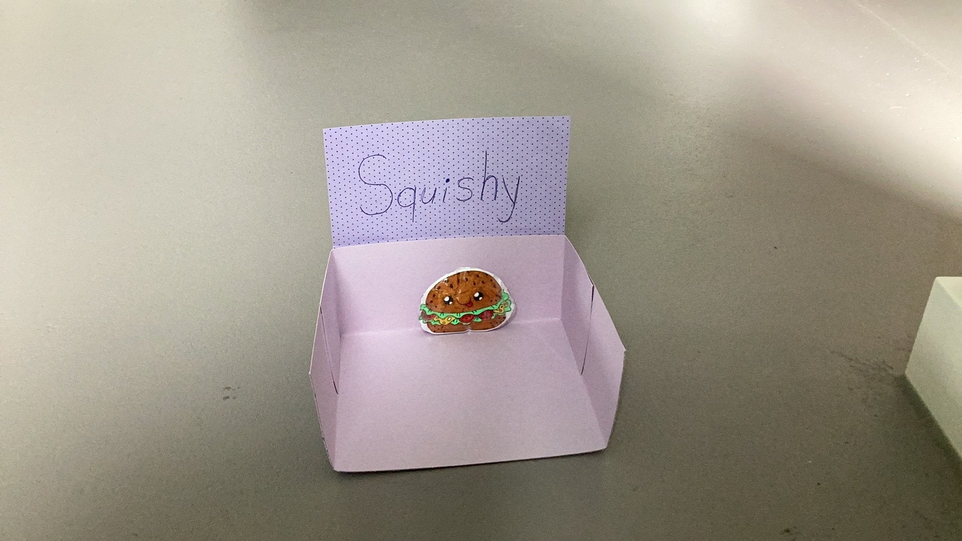 Burger squishy, Kinderen en Baby's, Speelgoed | Overig, Ophalen, Nieuw, Jongen of Meisje
