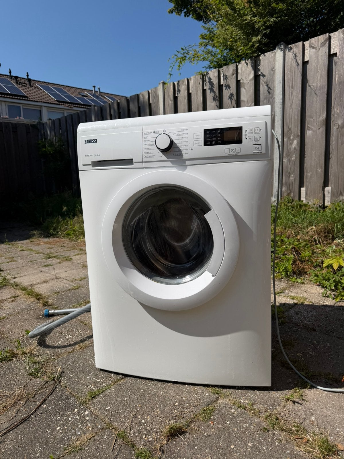 Zanussi wasmachine, Witgoed en Apparatuur, Wasmachines, Gebruikt, 85 tot 90 cm, 1200 tot 1600 toeren, Ophalen