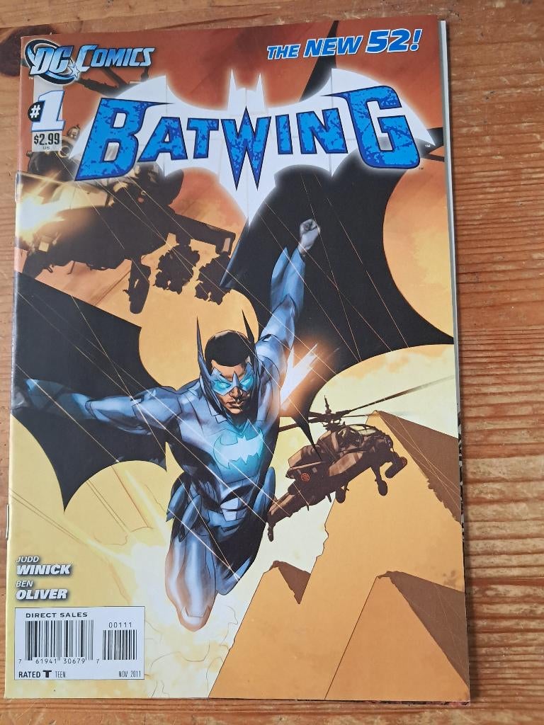 Batwing #1, Amerika, Zo goed als nieuw, Judd Winick, Ophalen