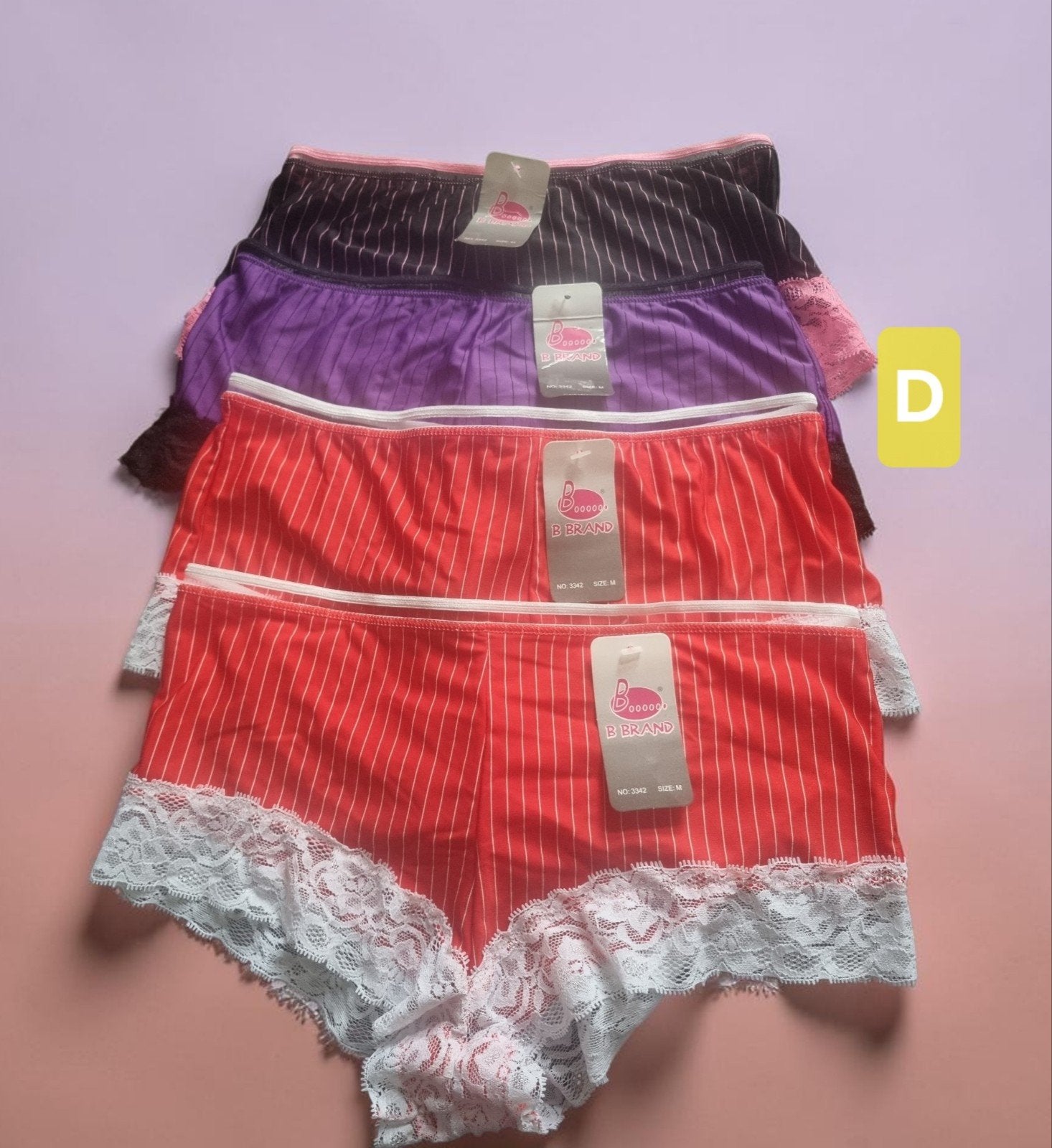 B Brand slips - set van 4 - maat M - NIEUW, B Brand, Ophalen of Verzenden, Rood, Slip