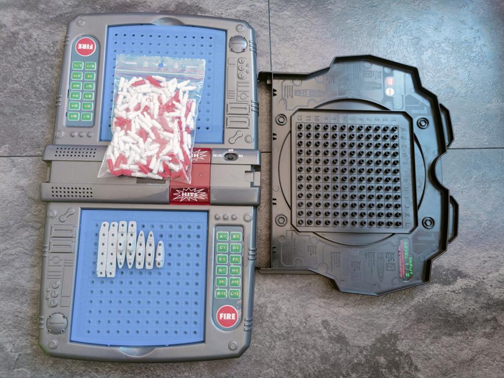Elektronisch Zeeslag Spel - Hasbro, Een of twee spelers, Ophalen of Verzenden, Gebruikt, Hasbro