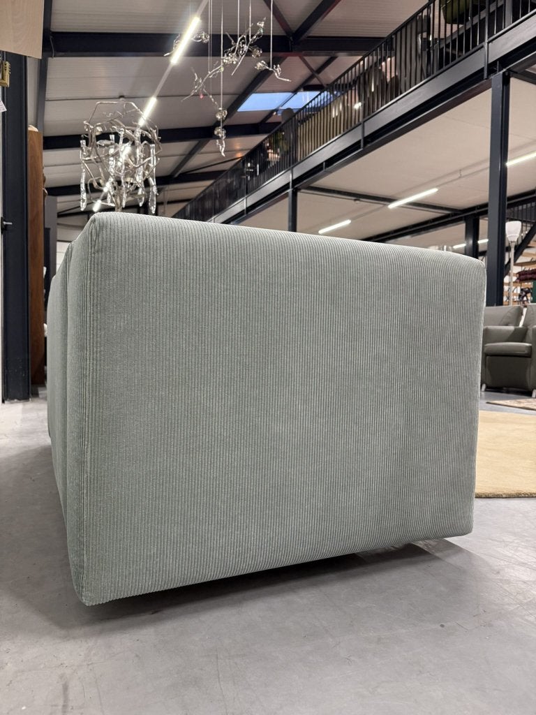 Nieuw Gelderland 430 Kubusbank 2 Zits Rib stof Design 173, 150 tot 200 cm, Ophalen of Verzenden, Rechte bank, Info@gelderlanddesign.com