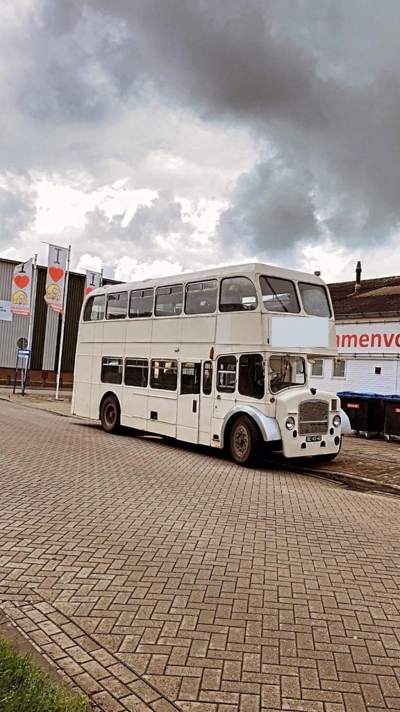 Engelse Dubbeldekker- Bristol Lodekka, Auto's, Achterwielaandrijving, Overige carrosserieën, Overige bekleding, Wit