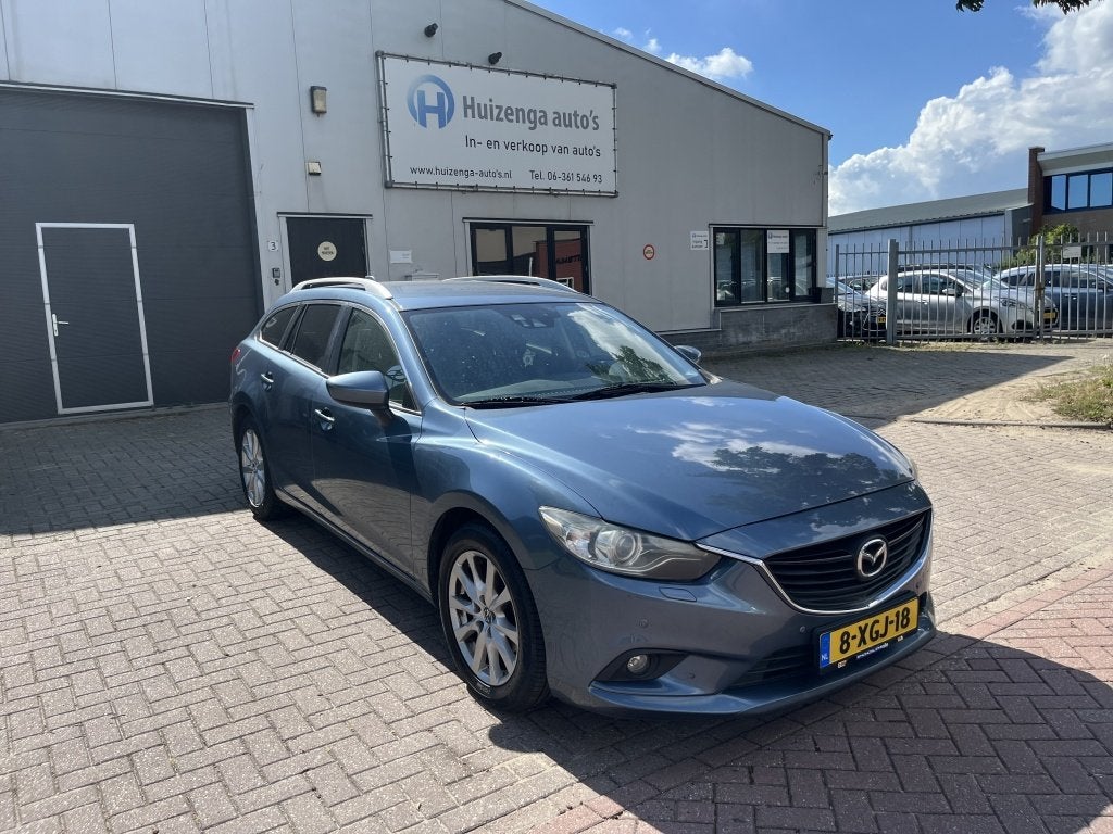 Mazda 6 Sportbreak 2.2D Skylease+| BJ:2014| MOTOR TIKT!|, Auto's, Voorwielaandrijving, 730 kg, Gebruikt, 4 cilinders