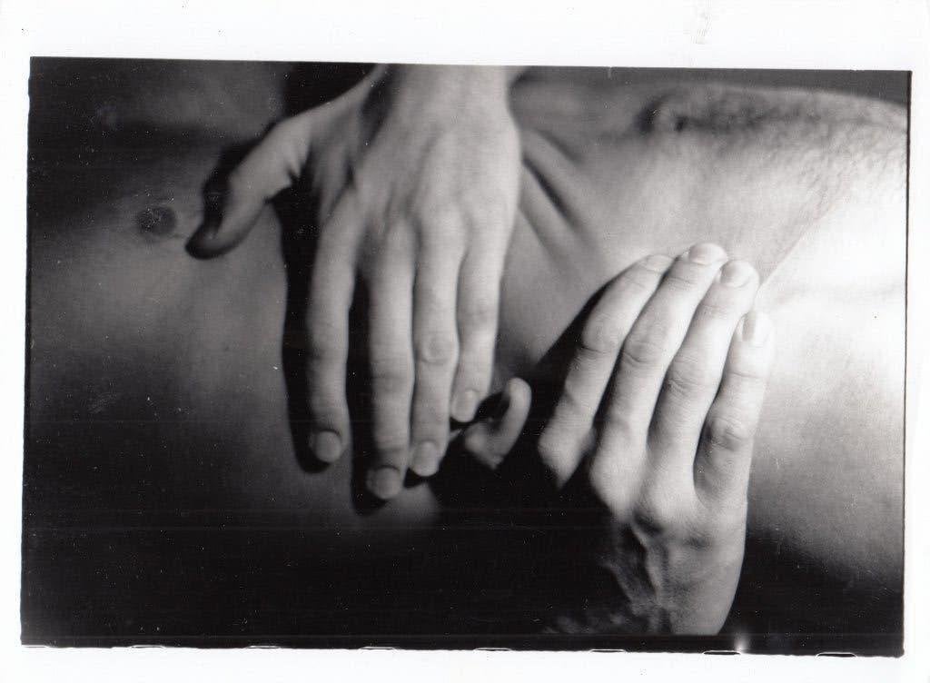 Mannelijk torso naakt foto jaren 80-90, Antiek en Kunst, Ophalen of Verzenden, Foto, Fotografie
