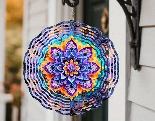 3D effect windspinner, Tuin en Terras, Verzenden, Nieuw