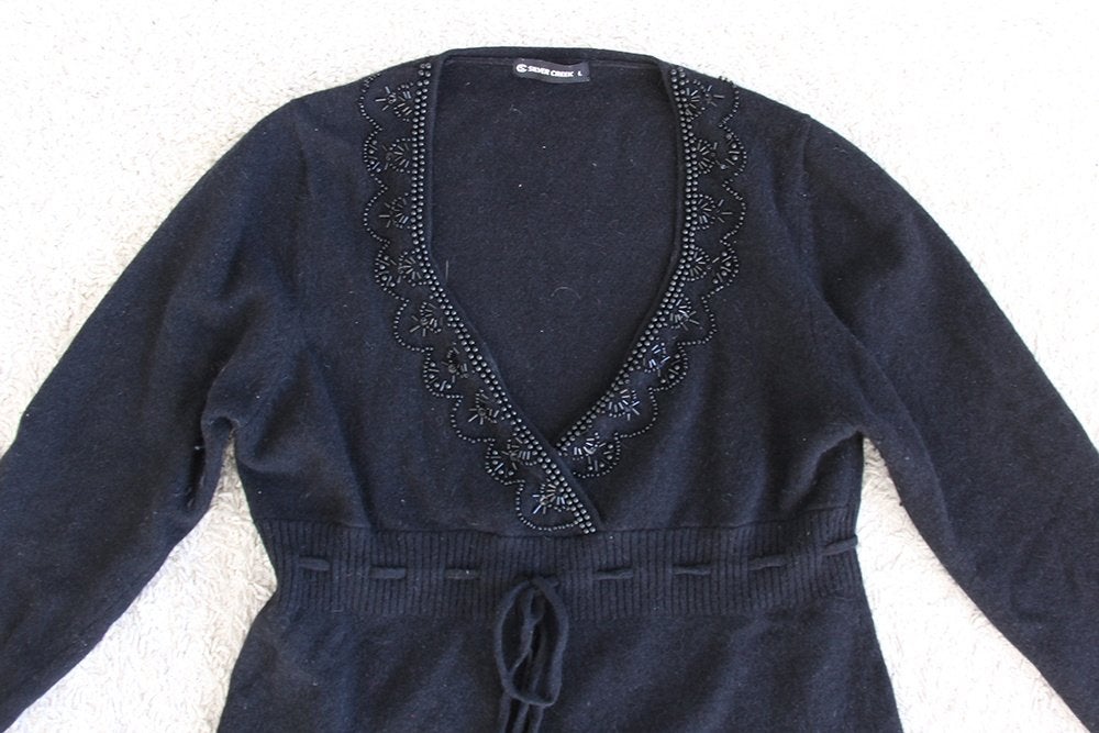 Mooi Silver Creek Truitje (L) - 73 € 15,-, Silver Creek, Zwart, Maat 42/44 (L), Ophalen of Verzenden