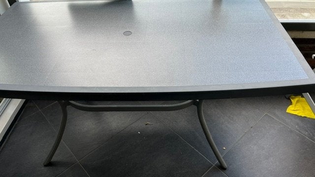 hartman tuintafel, Ophalen, Gebruikt, Rechthoekig, Kunststof