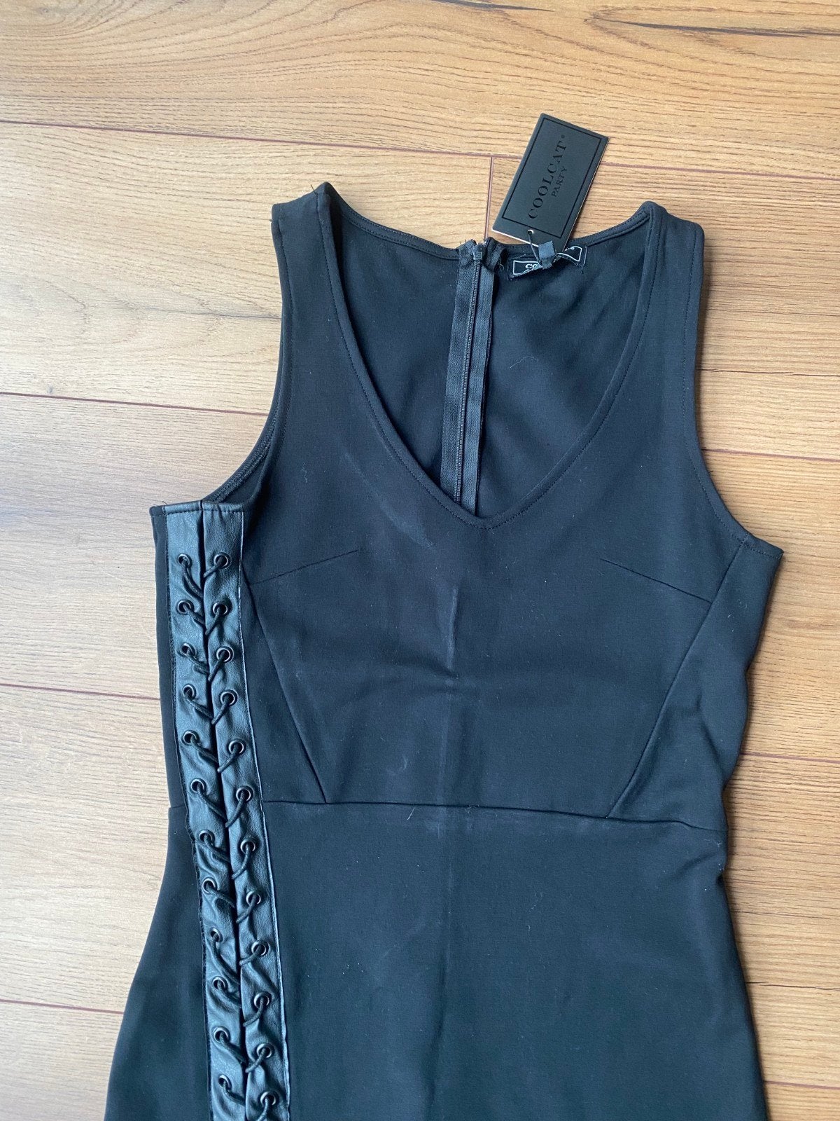 Nieuwe jurk v Cool Cat mt 36, Kleding | Dames, Ophalen of Verzenden, Nieuw, Maat 36 (S), Knielengte