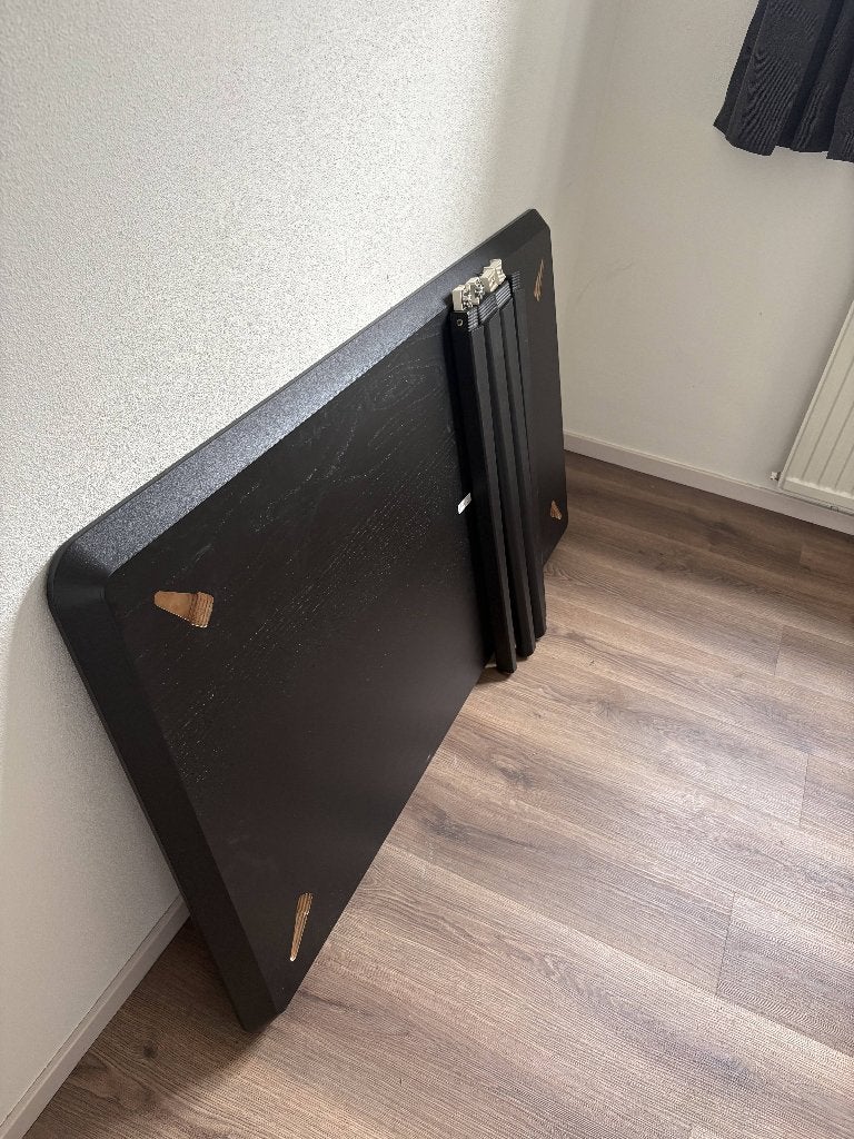 Eettafel Lisboa IKEA (zwart), Ophalen, Overige materialen, 100 tot 150 cm, 50 tot 100 cm