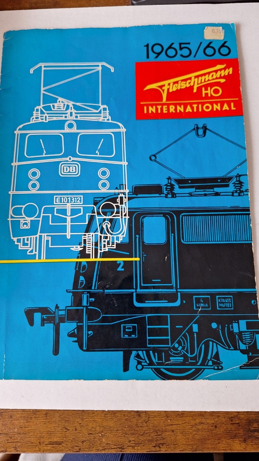 oudefleishmann ho gids van 1965/66 12 jaargangen, Ophalen of Verzenden, Gebruikt, Trein, Overige typen