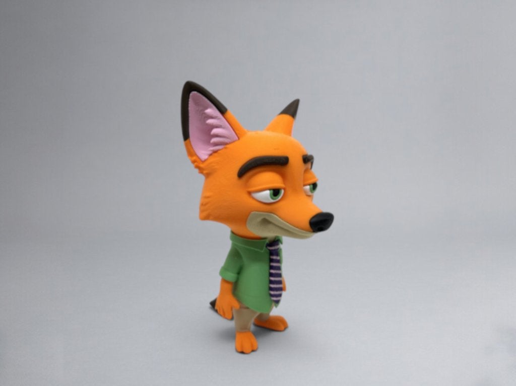 Nick Wilde v2 – Zootopia Figuur – 30 cm, Ophalen of Verzenden, Nieuw, Fantasy