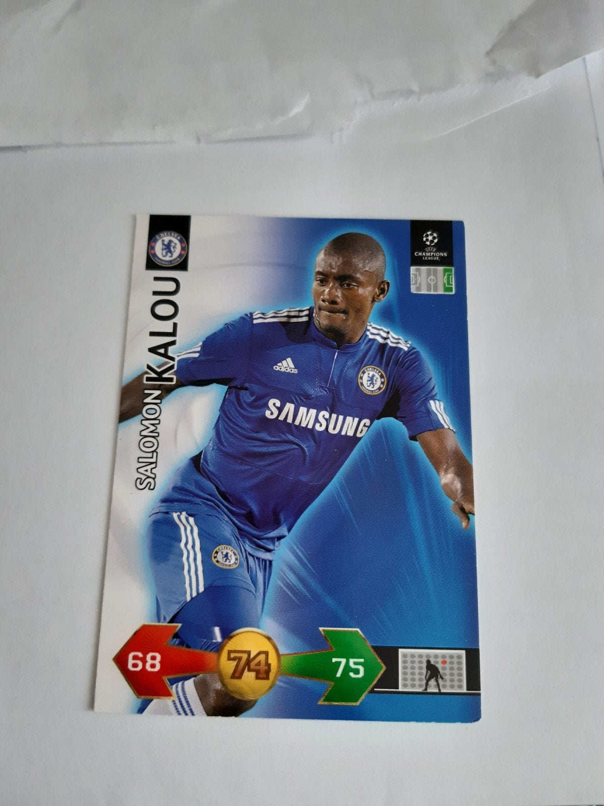 Trading card super Strikes 2009-2010 Salomon Kalou, Ophalen of Verzenden, Nieuw, Feyenoord, Poster, Plaatje of Sticker