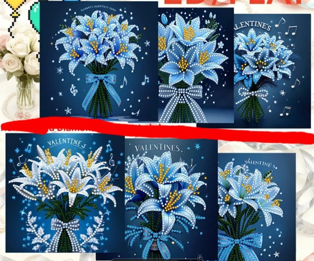 Diamond painting kaarten, Ophalen of Verzenden, Nieuw, Overige thema's