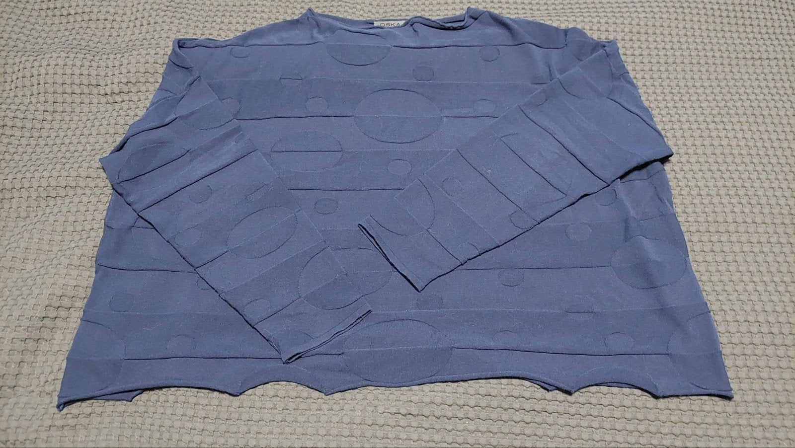 OSKA boxy truitje - Blauw - Maat 3 ( 44/46), Maat 38/40 (M), Blauw, OSKA, Ophalen of Verzenden