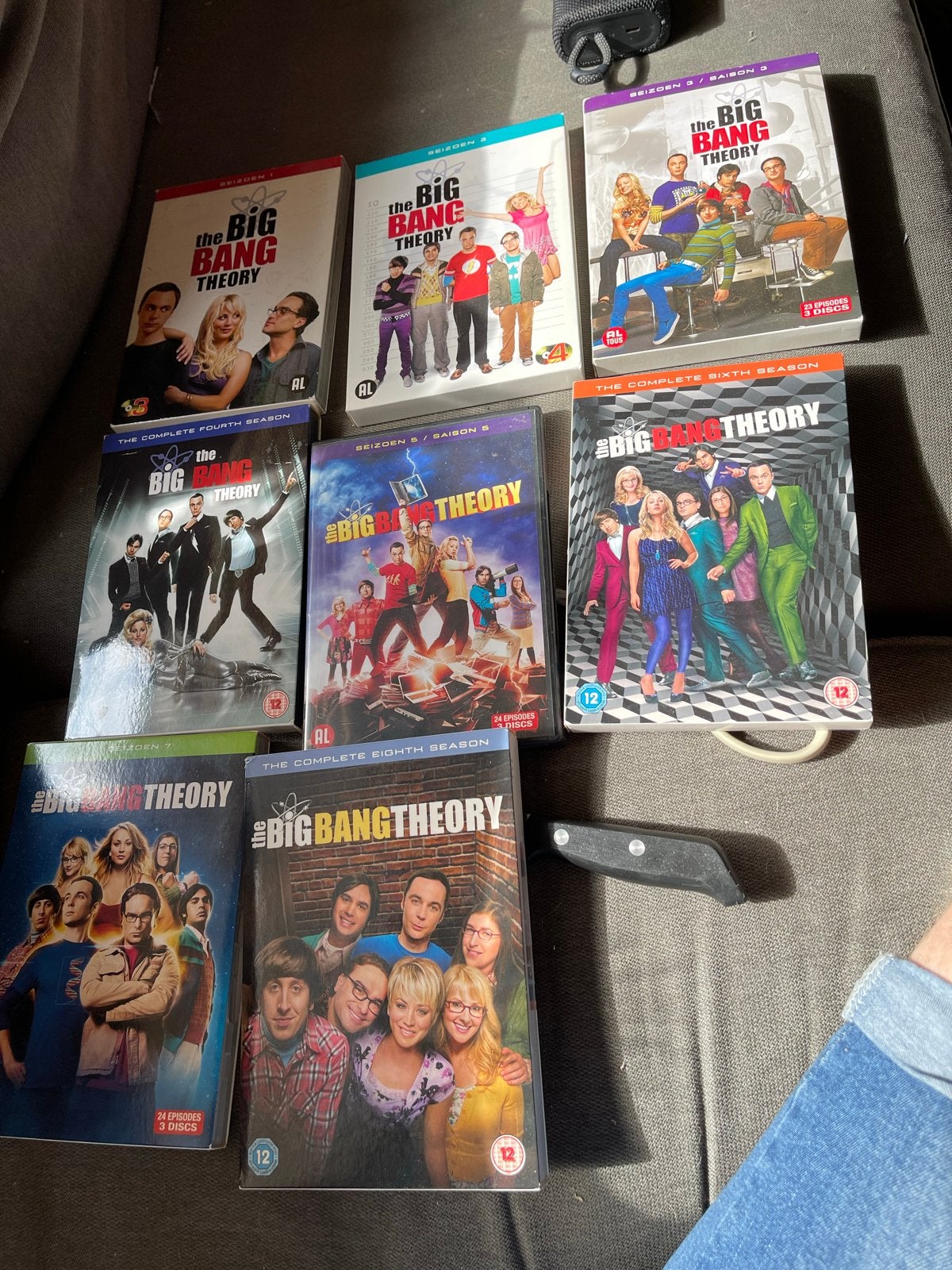 The Big Bang Theory DVD Boxsets Seizoen 1-8, Engels, Seizoen 1, Verzenden, Nederlands