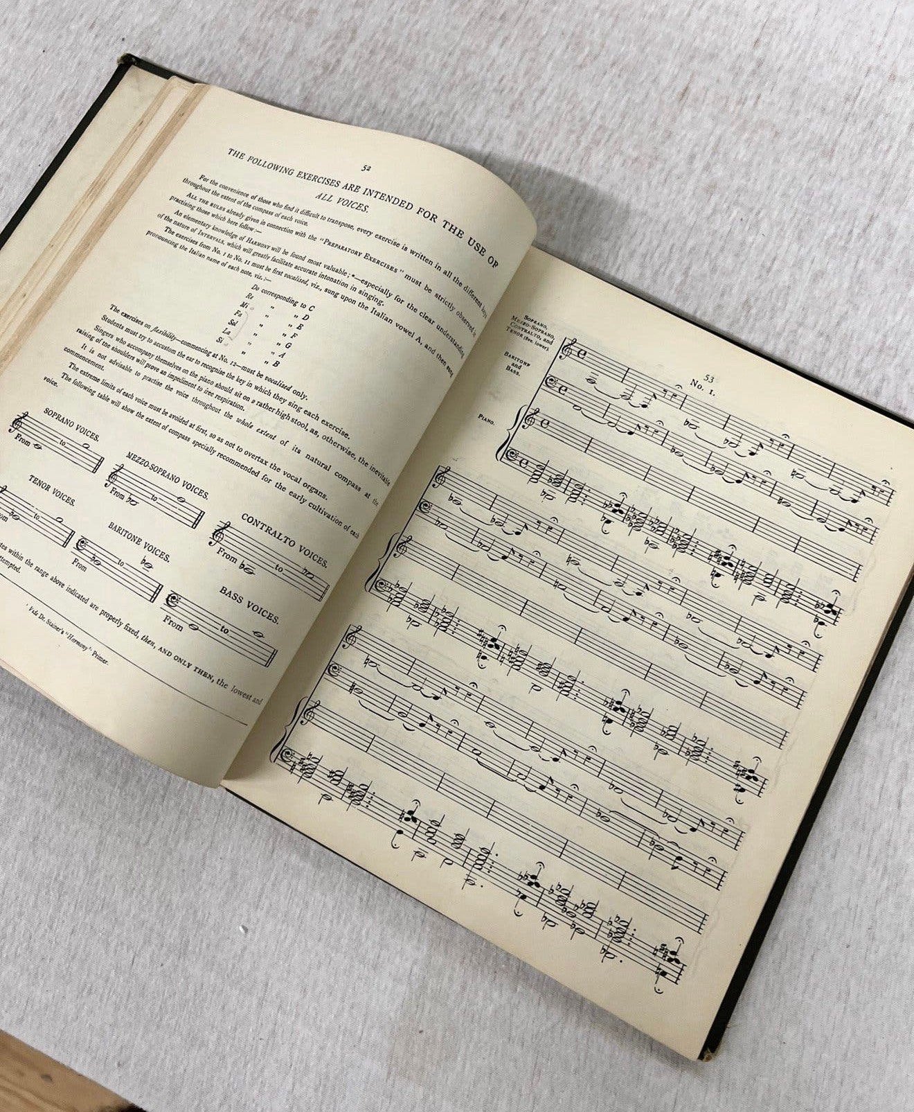 Antiek notenboek Singing by Alberto Randegger muziek-boek, Ophalen of Verzenden