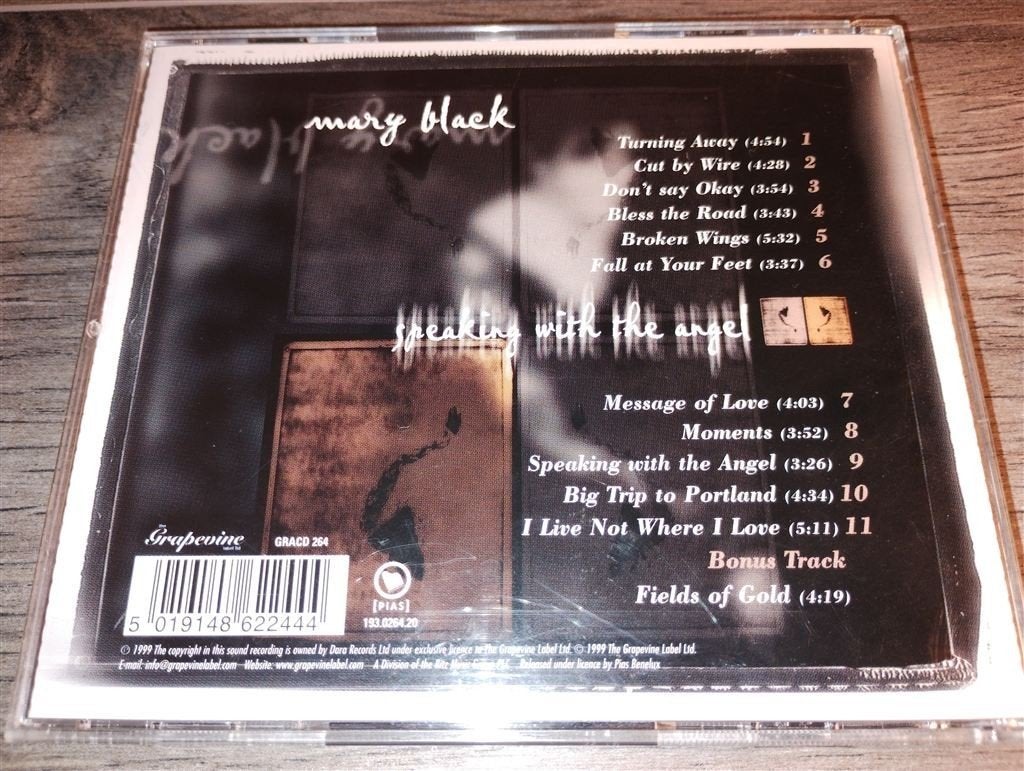 Mary Black ‎- Speaking With The Angel, Ophalen of Verzenden, Zo goed als nieuw
