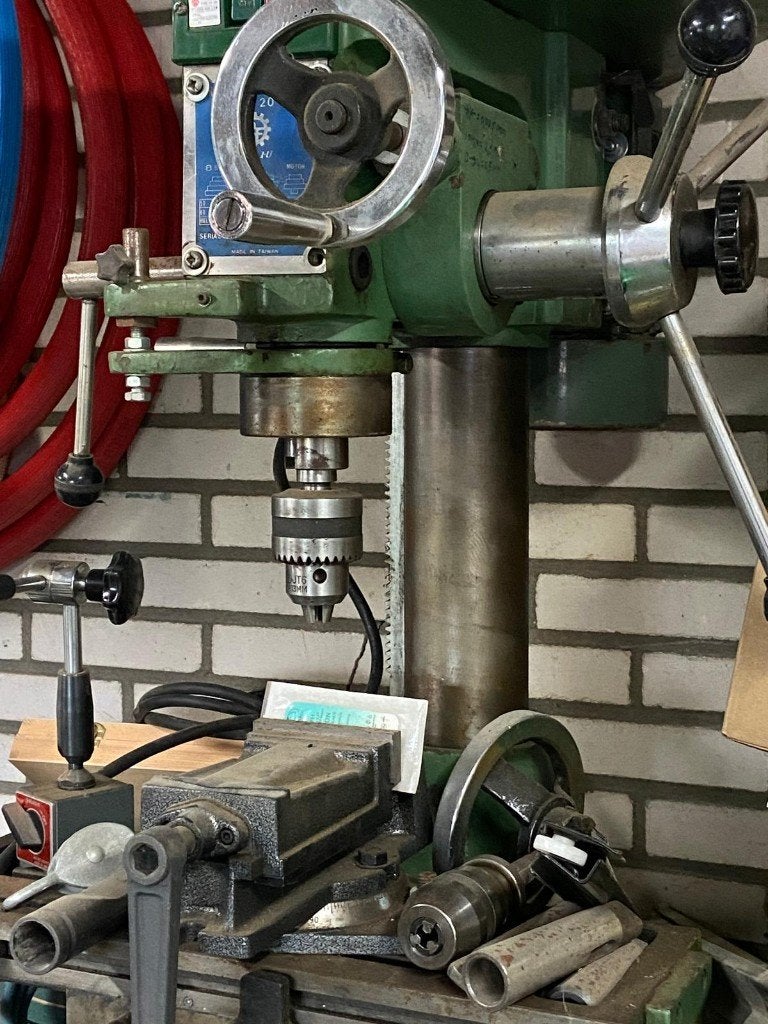 Boor-freesmachine, Ophalen, Gebruikt, Elektrisch, Overige soorten