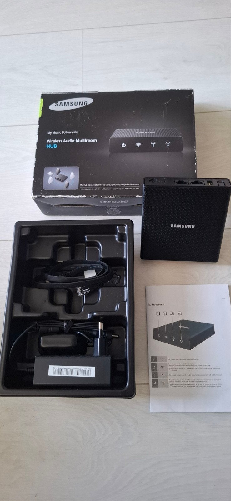Samsung WAM250/EN Wireless Audio Multiroom HUB, Ophalen of Verzenden, Zo goed als nieuw