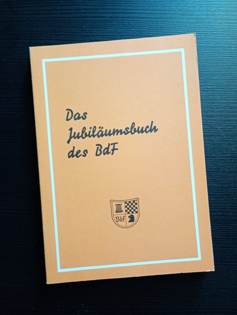 schach Das jubiläumsbuch des BdF, Ophalen of Verzenden, Minder dan 500 stukjes, Nieuw, Schaken