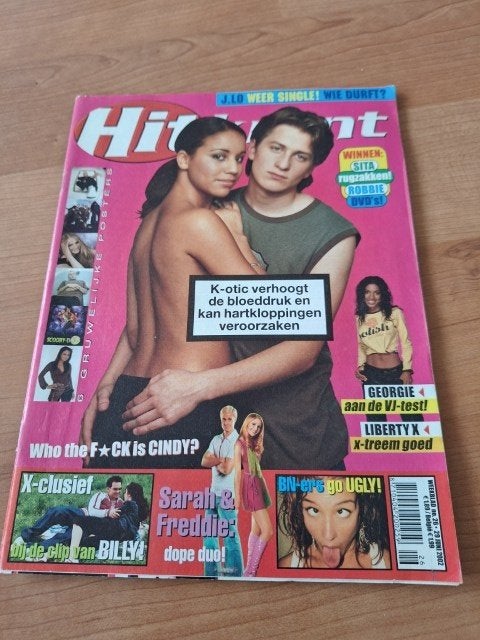 Hitkrant 2002 K-otic Olsen Twins LUV Eminem Nelly Furtado, Verzenden, 1980 tot heden, Nederland, Tijdschrift