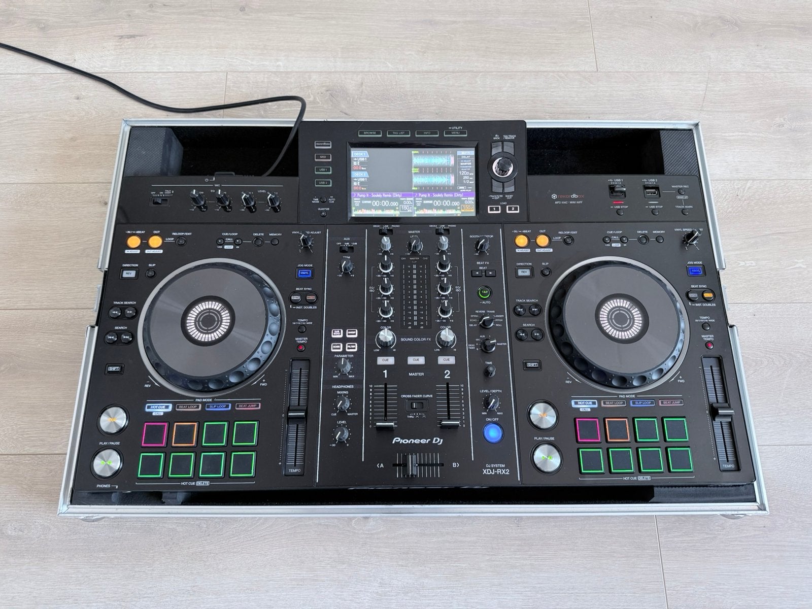 Pioneer DJ XDJ RX2 Controller met flightcase CDJ DJM 2000, Ophalen, Zo goed als nieuw, Pioneer