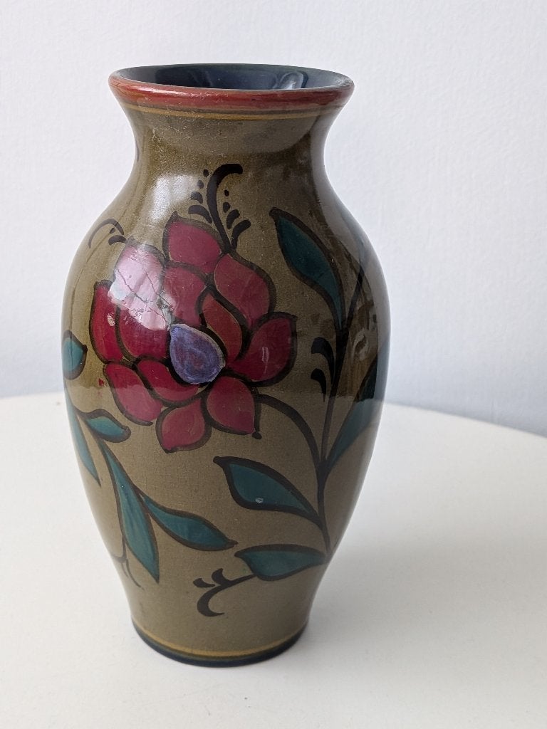 Plateel Vaasje, Ophalen of Verzenden