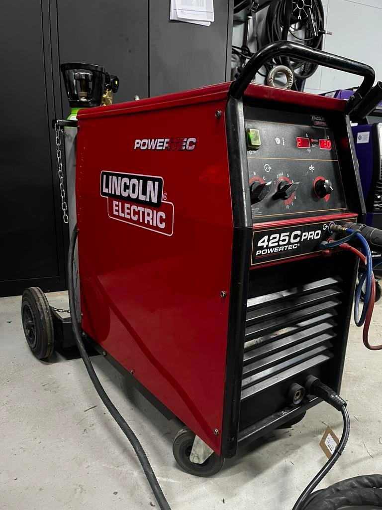 Lincoln Electric Powertec 425C – Synergisch & Watergekoeld, Ophalen, Gebruikt, ., .