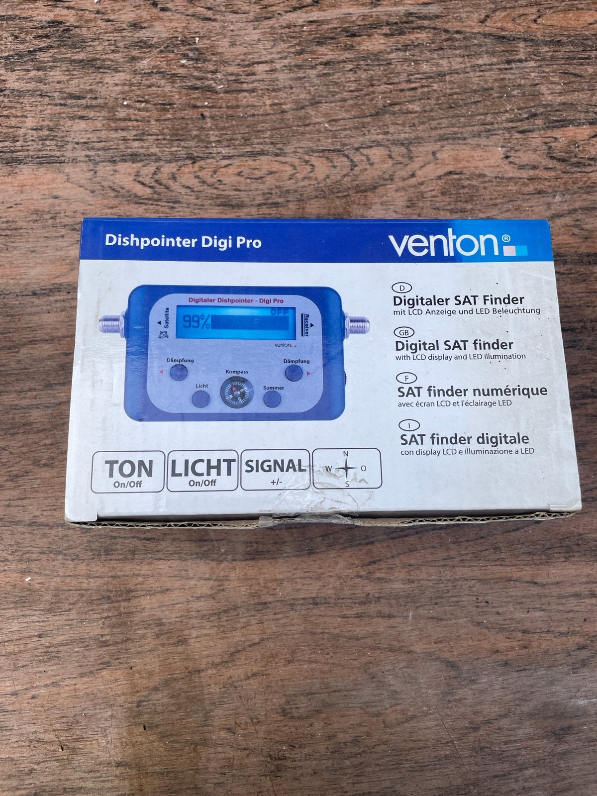 Venton Dishpointer Digi Pro Satelliet Finder, Ophalen of Verzenden, Nieuw, (Schotel)antenne-accessoires, Overige merken