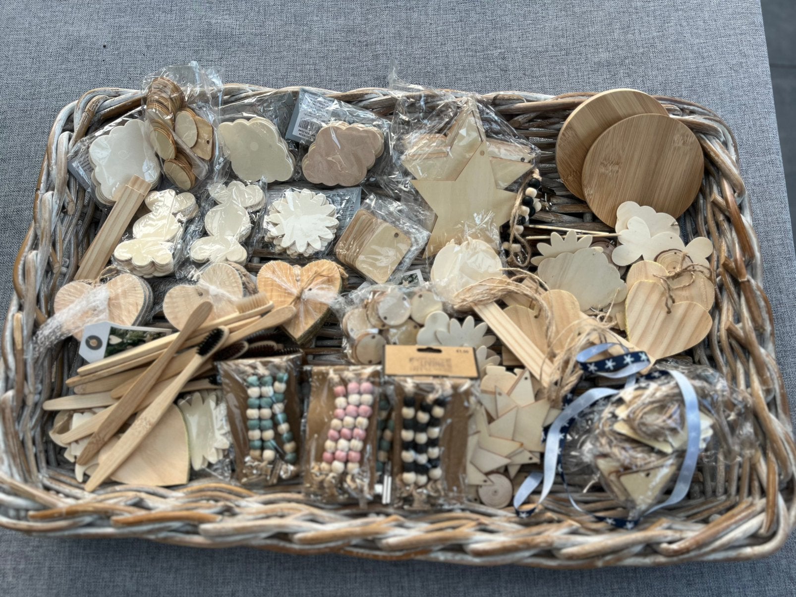 Blanco hout knutselen laser printer hobby, Ophalen of Verzenden, Nieuw, Hout, Knutselset
