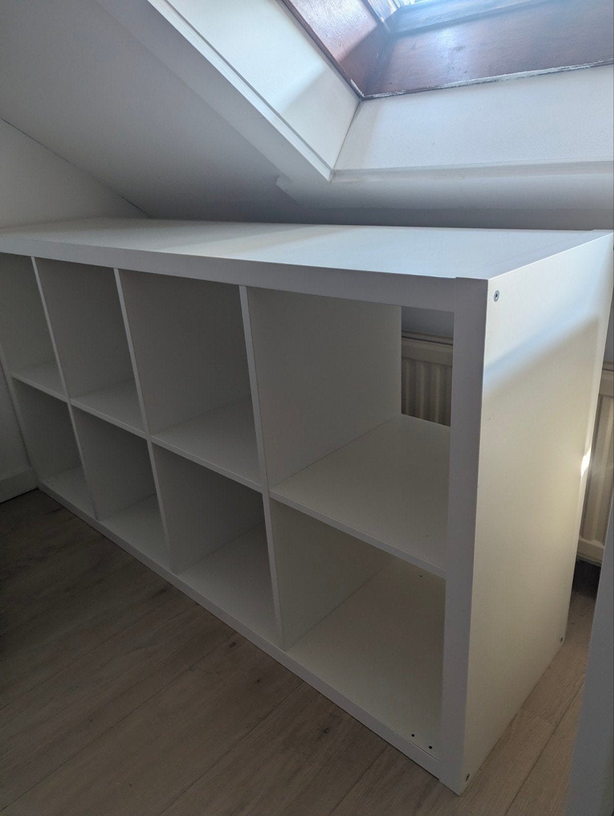 IKEA KALLAX kast 4x2 wit - zo goed als nieuw, Ophalen, Zo goed als nieuw