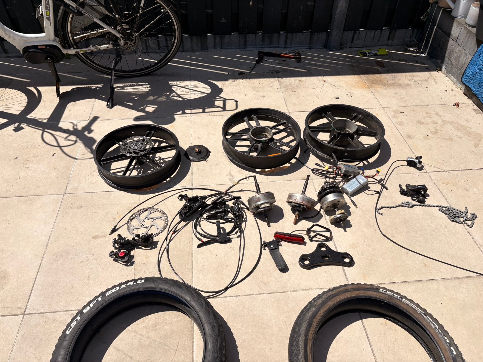 Diverse fatbike onderdelen, Verzenden, Zo goed als nieuw, Fatbike, Band