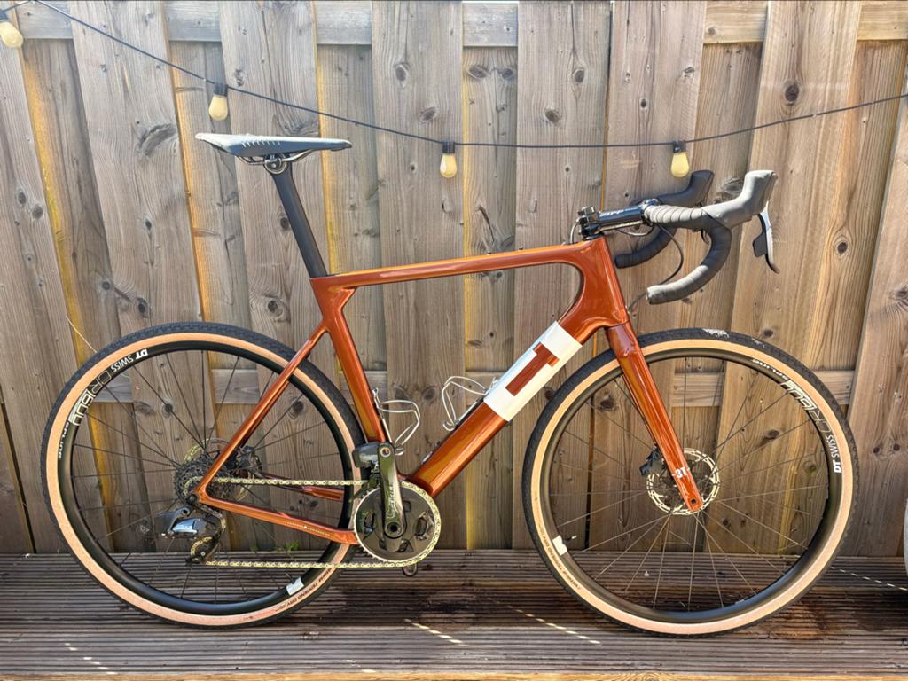 3T Exploro Sram Force AXS Quarq Gravelfiets XL Gravel Bike, 28 inch, Carbon, Heren, Zo goed als nieuw