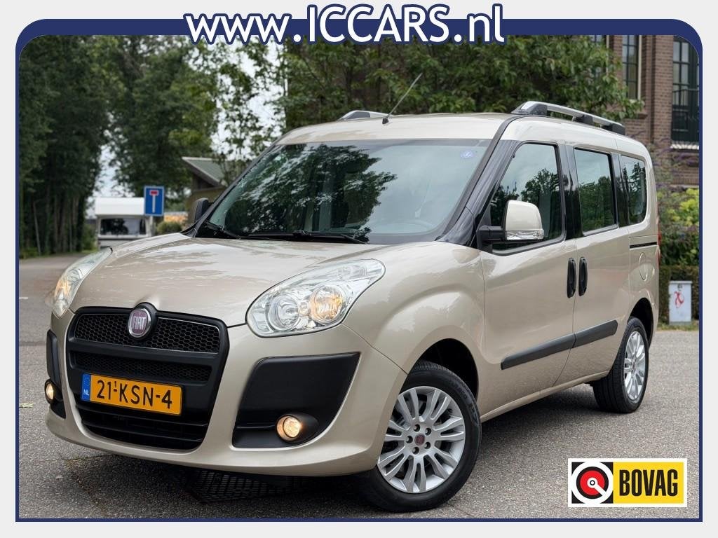 Fiat DOBLO 1.4 Emotion - Airco - D riem is V.v - APK 05-27 !, Auto's, Fiat, Bedrijf, Doblo, ABS, Alarm, Bluetooth, Boordcomputer
