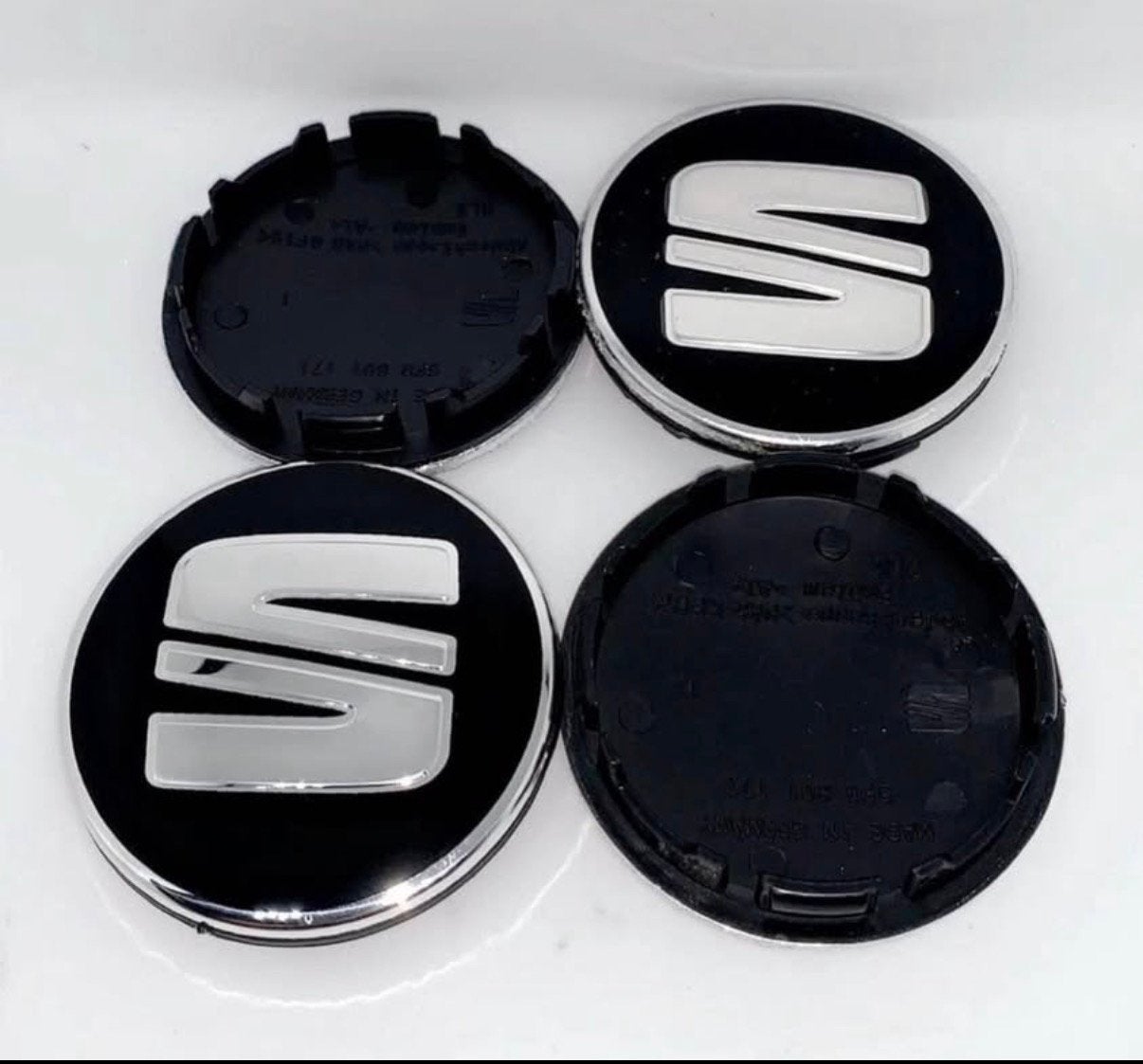 Seat 56mm naafdoppen naafkapjes wieldoppen velgkapjes, Auto diversen, Ophalen, Nieuw