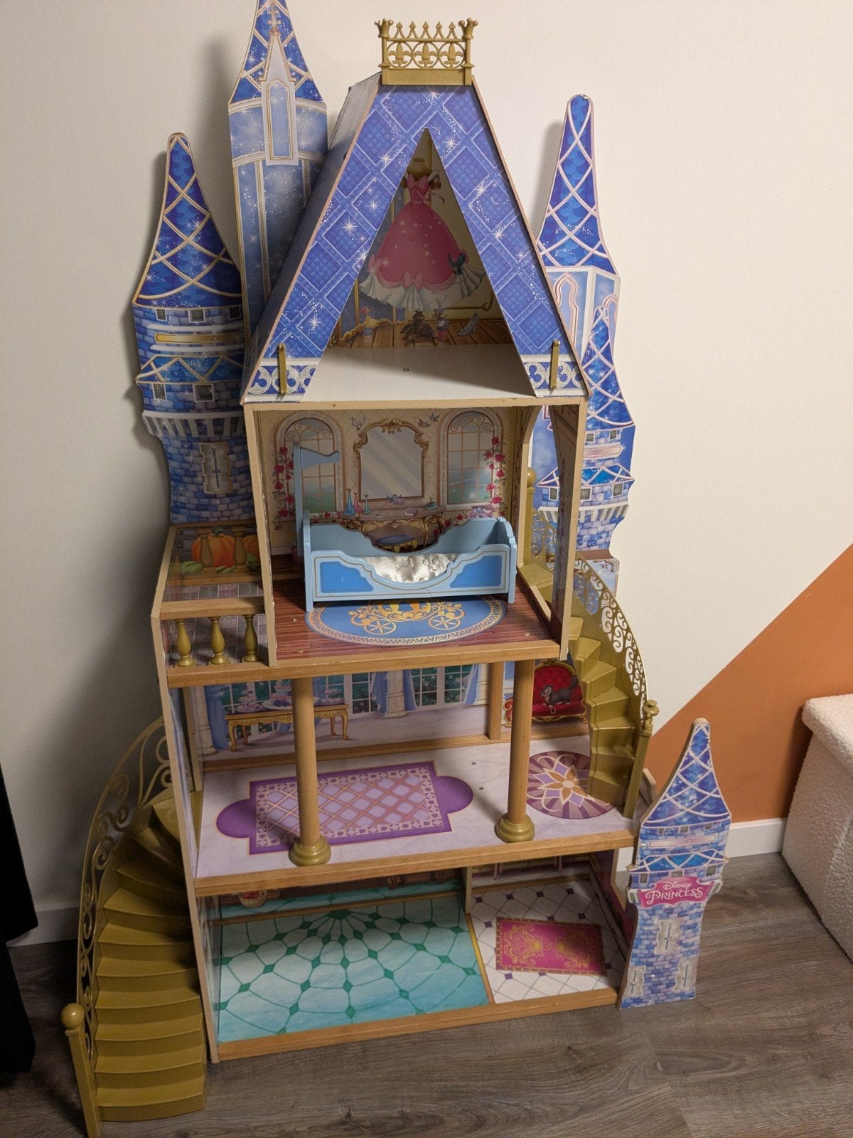 Disney Assepoester poppenhuis, Ophalen, Gebruikt, Poppenhuis