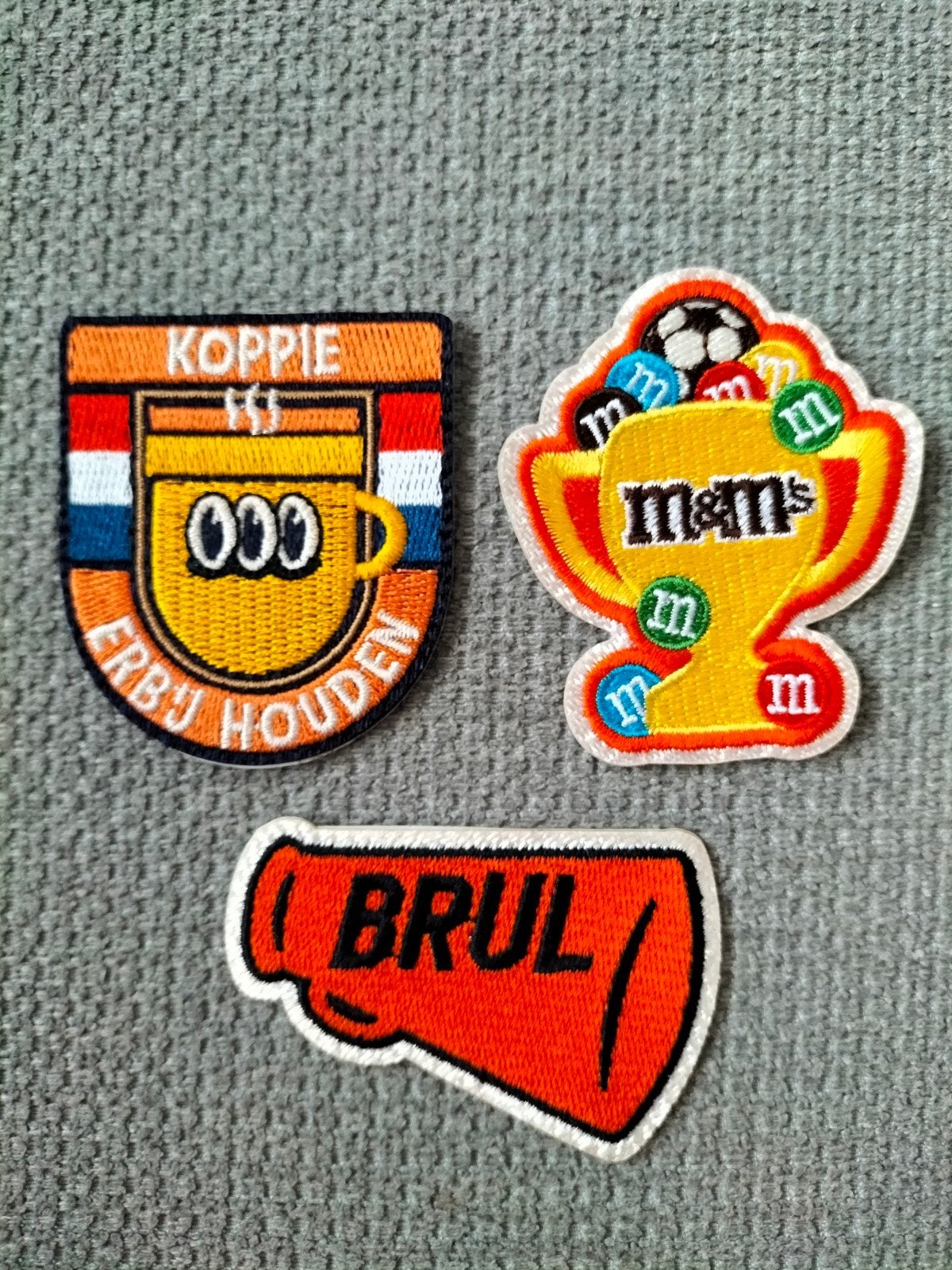 3 juichjack emblemen, Ophalen of Verzenden, Nieuw