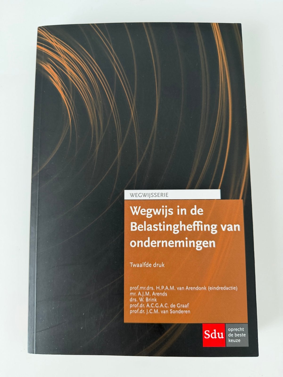 Wegwijs in de Belastingheffing van ondernemingen, Boeken, Ophalen of Verzenden, Gamma, Zo goed als nieuw, HBO