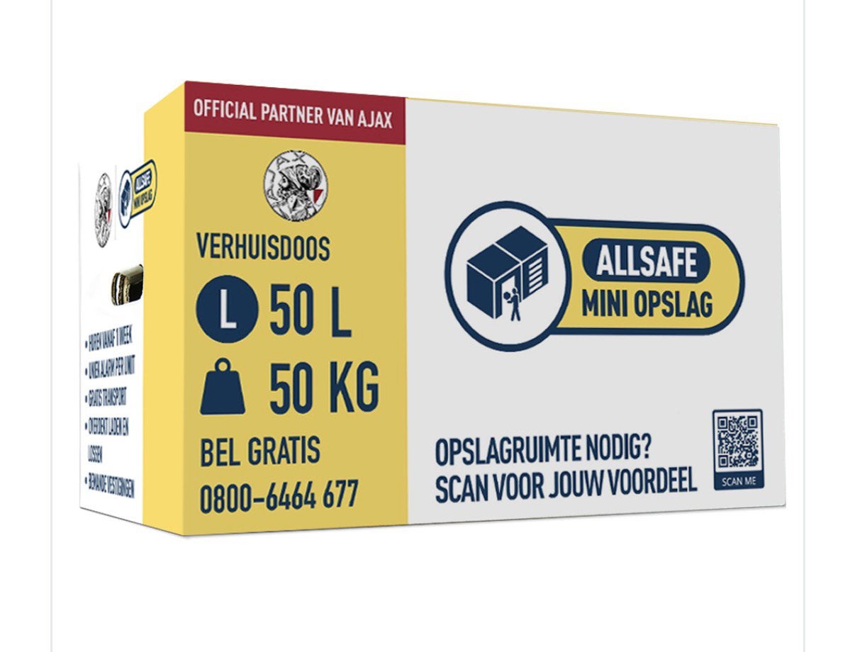 30 verhuisdozen, Ophalen, Doos, 40 tot 60 cm, 50 tot 75 cm