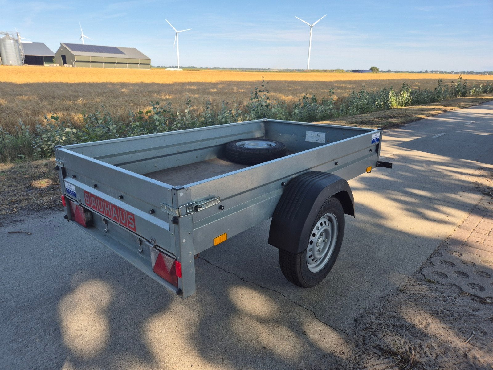 Nette Stema aanhangwagen afm. 205 x 115 750 kg, Ophalen, Zo goed als nieuw