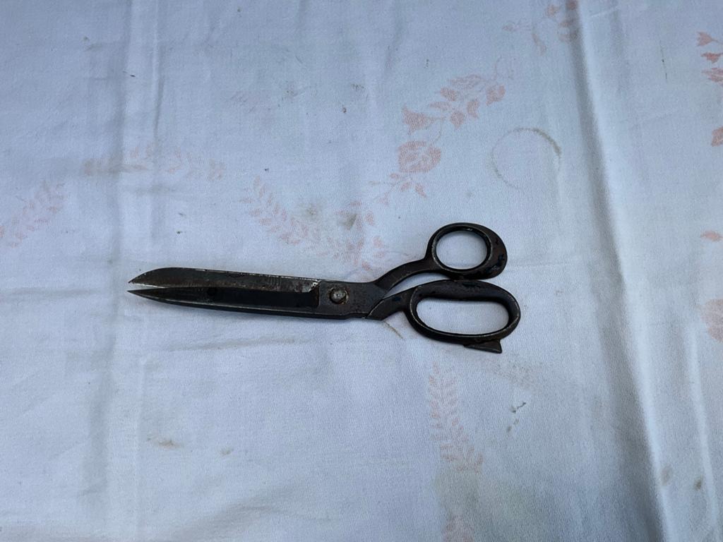 Vintage Kleermakersschaar - Antieke Stofschaar, Ophalen of Verzenden