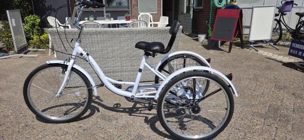 Witte Viking Choice Driewieler Volwassenen 7 versnellingen, Ophalen, Zo goed als nieuw, Overige merken