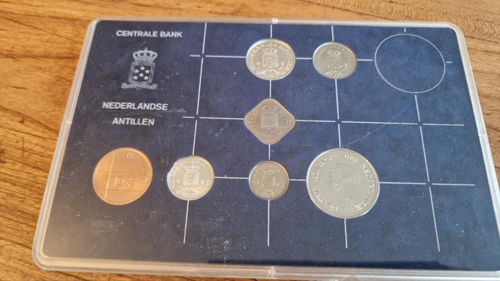 Muntset Nederlandse Antillen 1982, Postzegels en Munten, Munten | Nederland, Ophalen of Verzenden, Koningin Beatrix, Overige waardes