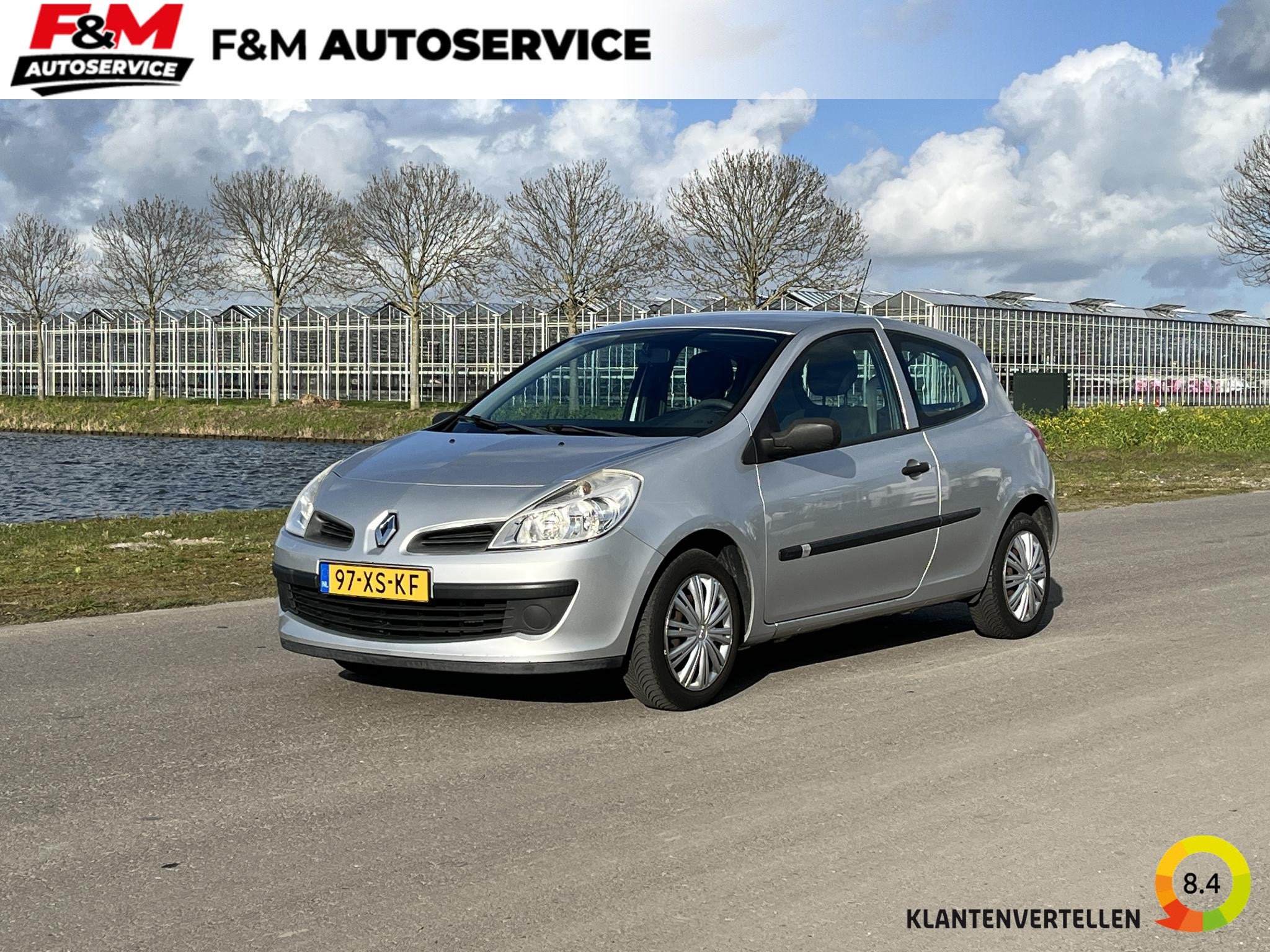Renault Clio 1.2-16V Authentique, Gebruikt, 4 cilinders, 1055 kg, 49 €/maand