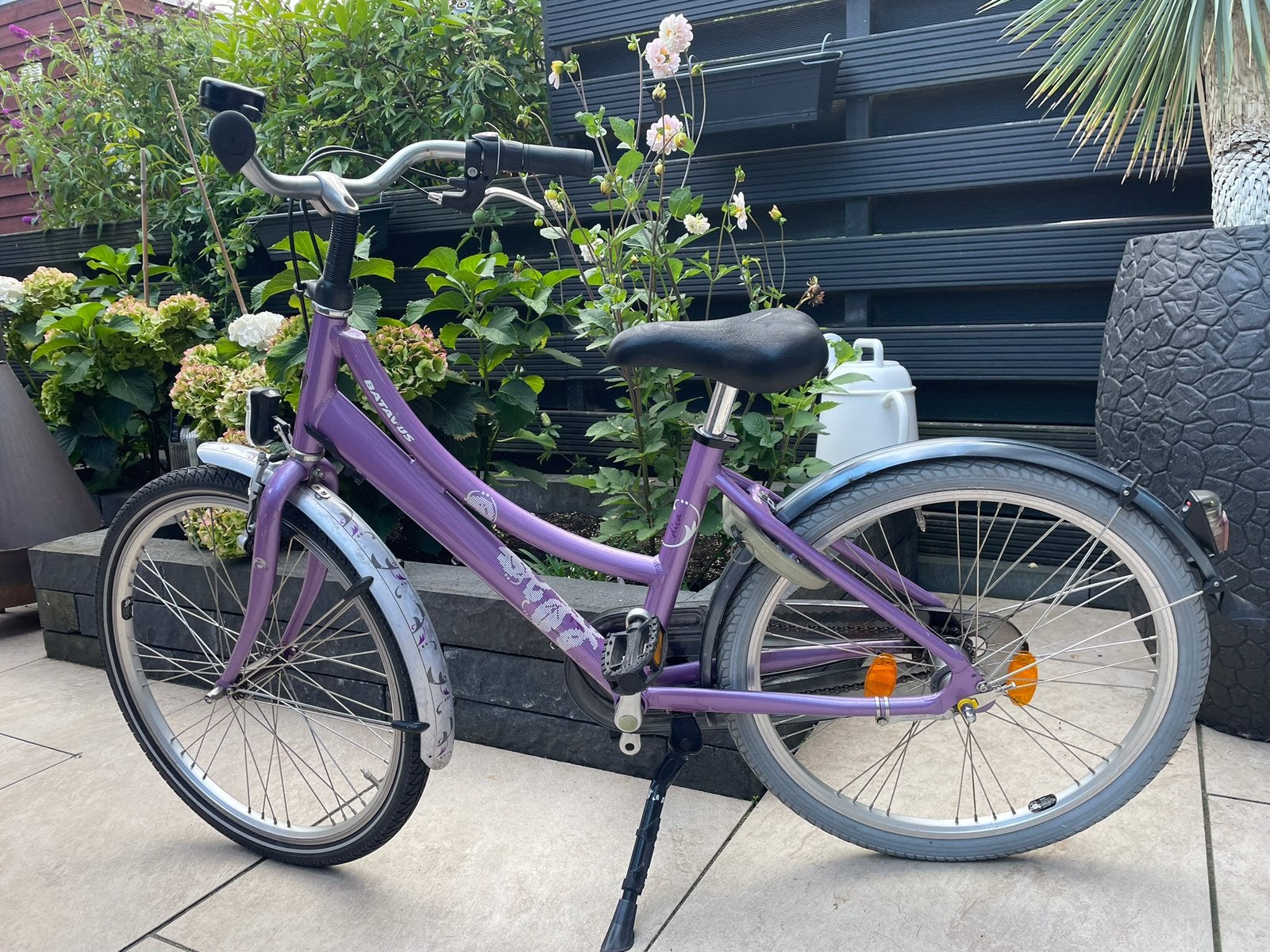 Batavus Meisjesfiets 24 inch - Paars - 3 Versnellingen, Fietsen en Brommers, Fietsen | Meisjes, Ophalen, Zo goed als nieuw, 24 inch